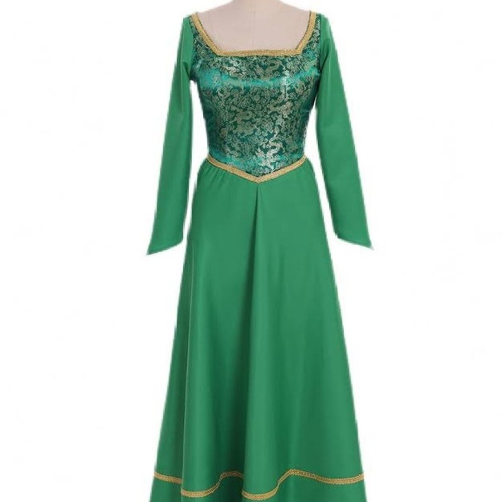 Dresses | Princess Fiona Costume Shrek Cosplay Dress Halloween Fancy Green Dress Outfit | Poshmark Dresses | Princess Fiona Costume Shrek Cosplay Dress Halloween Fancy Green Dress Outfit | Poshmark